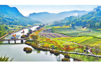 美天垃圾桶走進(jìn)花田酒地旅游景區